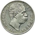 Umberto I: 2 Lire - diritto