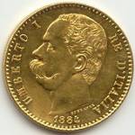 Umberto I: 50 Lire - diritto