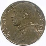 Vaticano: 10 centesimi Colomba - diritto