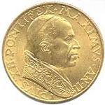 Vaticano: 100 Lire Cristo - diritto