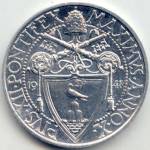Vaticano: 1 Lira Giustizia 2° tipo - diritto