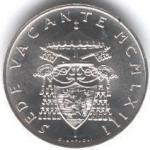 Vaticano: 500 Lire - SEDE VACANTE 1963 - diritto