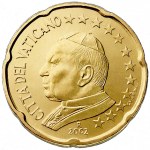 Vaticano: 20 centesimi - diritto