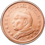Vaticano: 2 centesimi - diritto