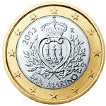 Rep. San Marino: 1 euro - diritto