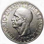 Vittorio Emanuele III: 20 Lire Impero - diritto