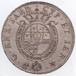 Carlo Emanuele IV: 1/2 scudo o 3 lire - rovescio