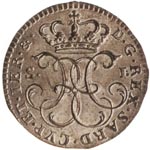 Carlo Emanuele IV: 1 soldo - diritto