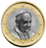 Vaticano: 1 euro - diritto