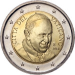 Vaticano: 2 euro - diritto