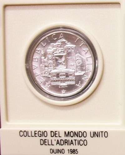 Mondo Unito dell'Adriatico 1985 Fdc