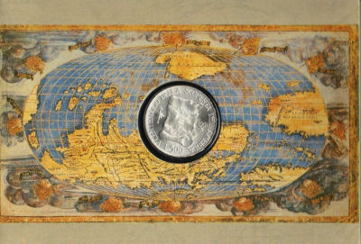 Scoperta dell'America 3 emissione 1991 Fdc