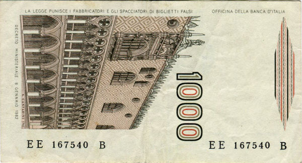 1.000 lire Marco Polo 1988 gen. circolata