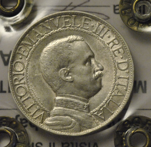 Lire 1 Quadriga Veloce 1913 Spl+