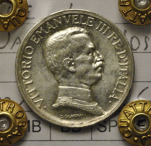 Lire 1 Quadriga Briosa 1917 qFdc