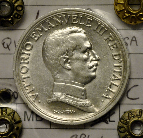 Lire 2 Quadriga Briosa 1914 Spl+