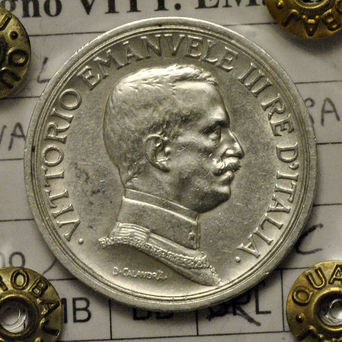 Lire 2 Quadriga Briosa 1916 Spl