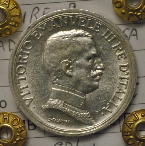 Lire 2 Quadriga Briosa 1916 Spl+