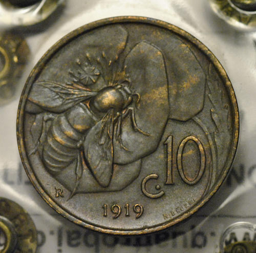 Cent. 10 Ape 1919 Spl+