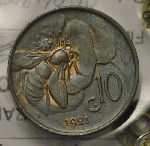 Cent. 10 Ape 1921 Fdc