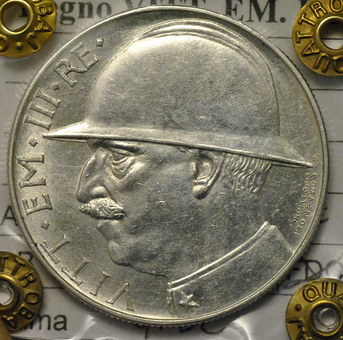 lire 20 Elmetto 1928 qFdc