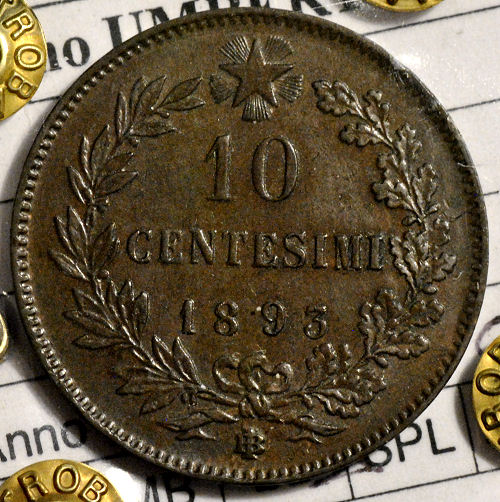 Cent. 10 Birmingham 1893 Bb/Spl
