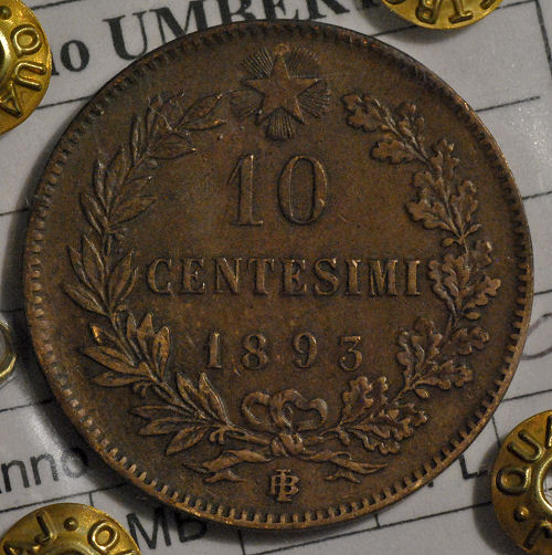 Cent. 10 Birmingham 1893 Bb