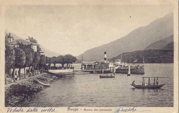 Dongo - Pontile sul Lago 1944