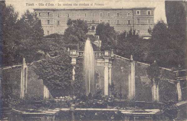 Tivoli - Villa d'Este 1918
