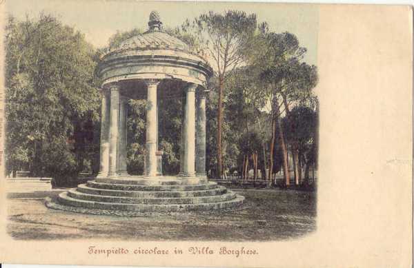 Roma - Villa Borghese 1906