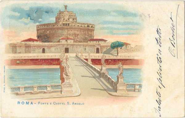 Roma - Castel S.Angelo 1900