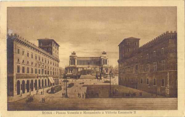 Roma - Piazza Venezia 1923