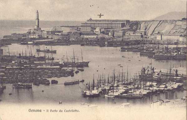 Genova - il Porto 1917