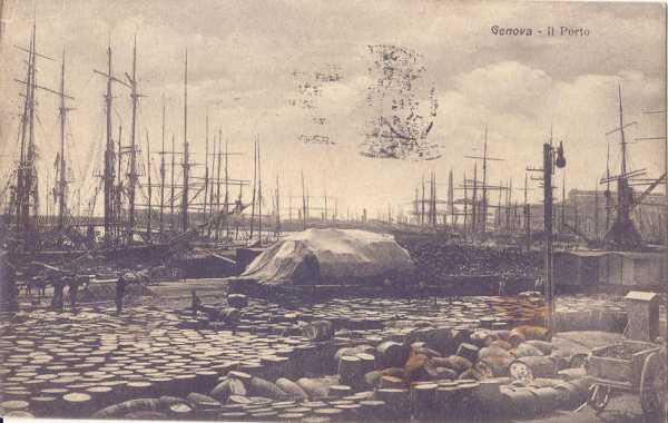 Genova - il Porto 1917