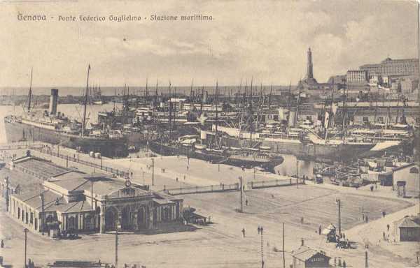 Genova - Stazione Marittima 1907