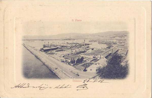 Genova - il Porto 1902