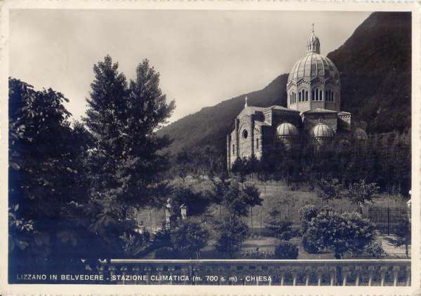 Lizzano in Belvedere - Chiesa 1939