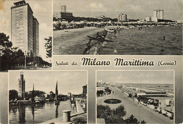 Milano Marittima - Vedutine 1961