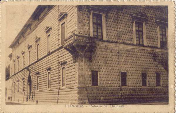 Ferrara - Palazzo dei Diamanti 1918
