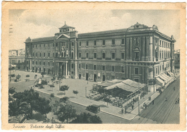 Taranto - Palazzo degli Uffici 1942