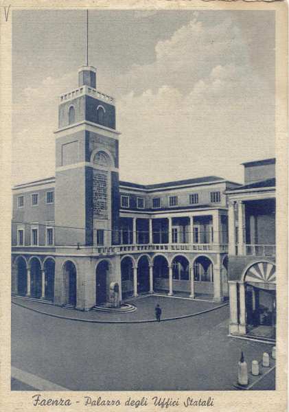 Faenza - Palazzo Uffici Statali 1941