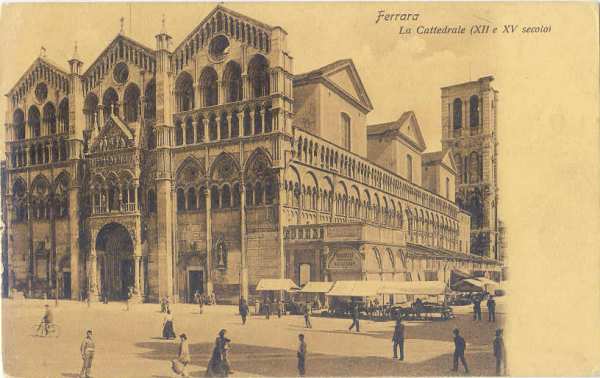 Ferrara - La Cattedrale 1905
