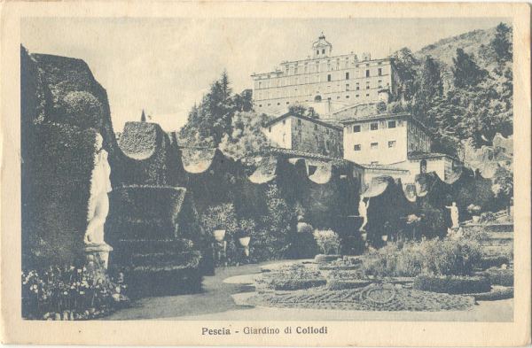 Pescia - Giardino di Collodi 1937