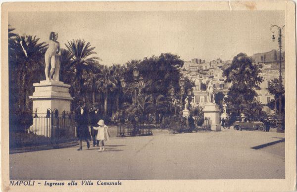 Napoli - Ingresso Villa Nazionale