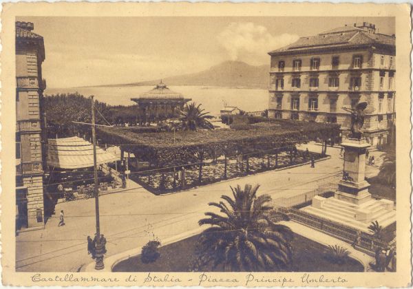 Castellammare di Stabia - P.za Umberto 1938