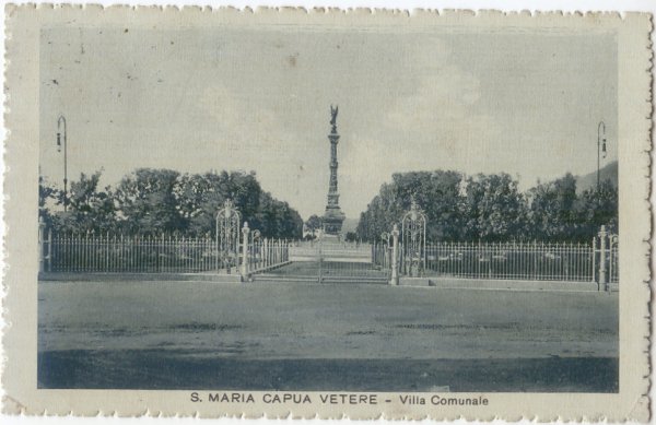 S. Maria Capua Vetere - Villa Comunale 1917