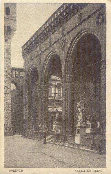 Firenze - Loggia dei Lanzi 1931