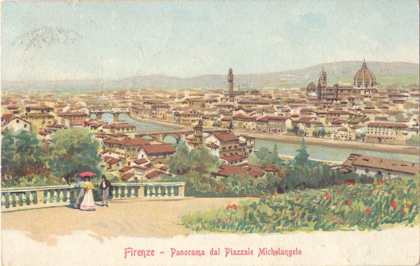 Firenze - Panorama della citt 1911