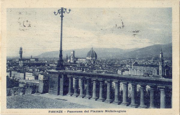 Firenze - Panorama della citt 1928