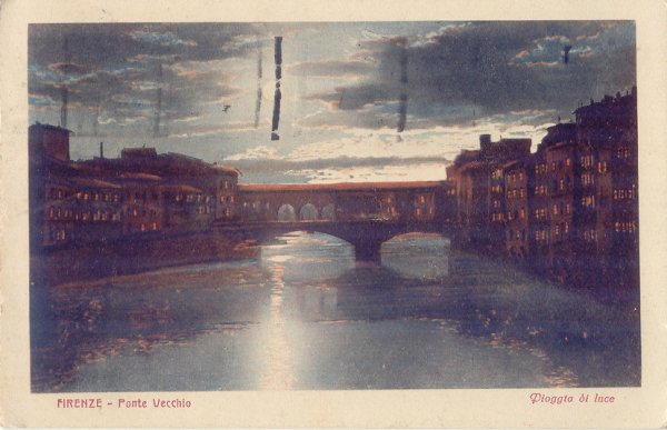 Firenze - Ponte Vecchio 1926